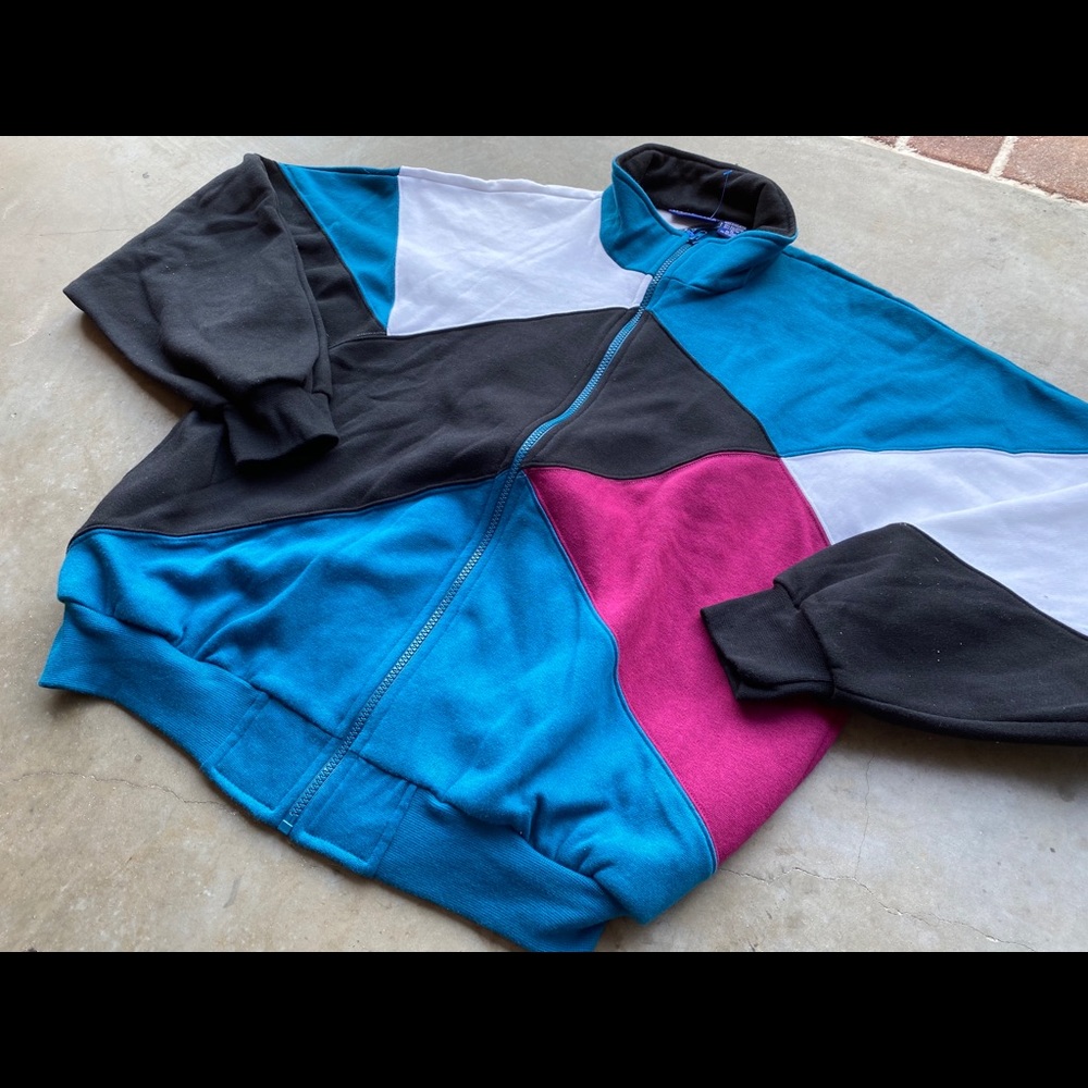 90s Color Block Jacket - image 3